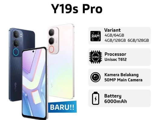 Vivo Y19s Pro 6-128GB