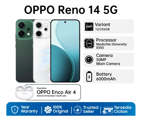OPPO Reno 14 5G 8GB/256GB 5G NFC